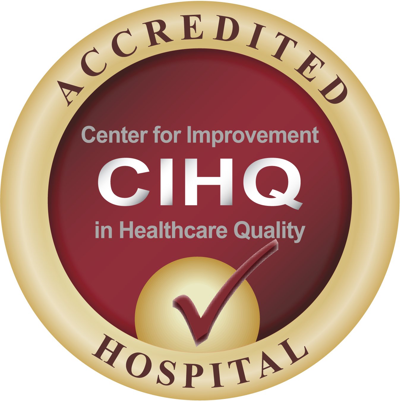 CIHQ Accredited Hospital Seal